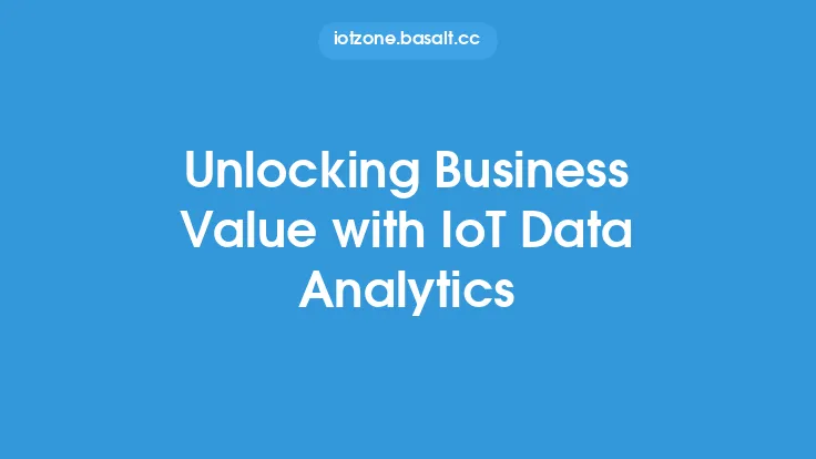 Unlocking Business Value with IoT Data Analytics Thumbnail