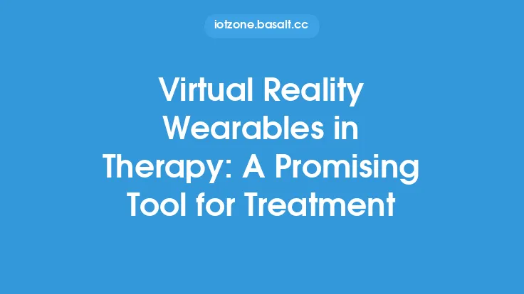 Virtual Reality Wearables in Therapy: A Promising Tool for Treatment Thumbnail