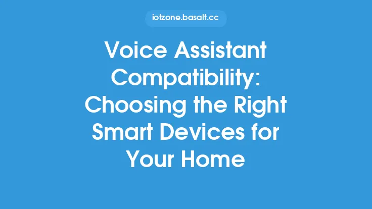 Voice Assistant Compatibility: Choosing the Right Smart Devices for Your Home Thumbnail