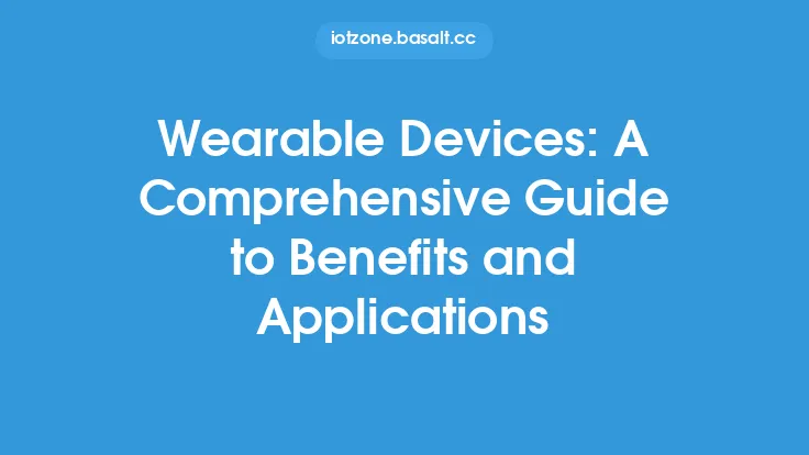 Wearable Devices: A Comprehensive Guide to Benefits and Applications Thumbnail