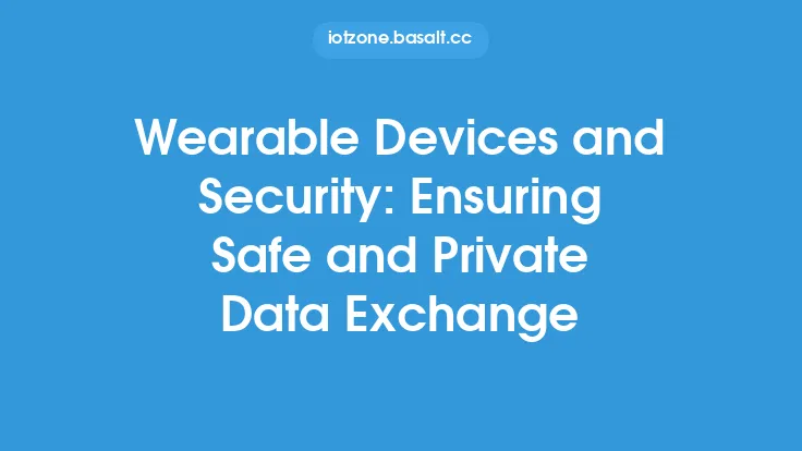 Wearable Devices and Security: Ensuring Safe and Private Data Exchange Thumbnail