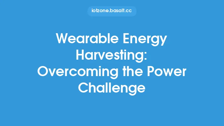 Wearable Energy Harvesting: Overcoming the Power Challenge Thumbnail